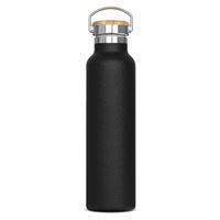 BOTTIGLIA TERMICA CON TAPPO IN BAMBOO 650 ML